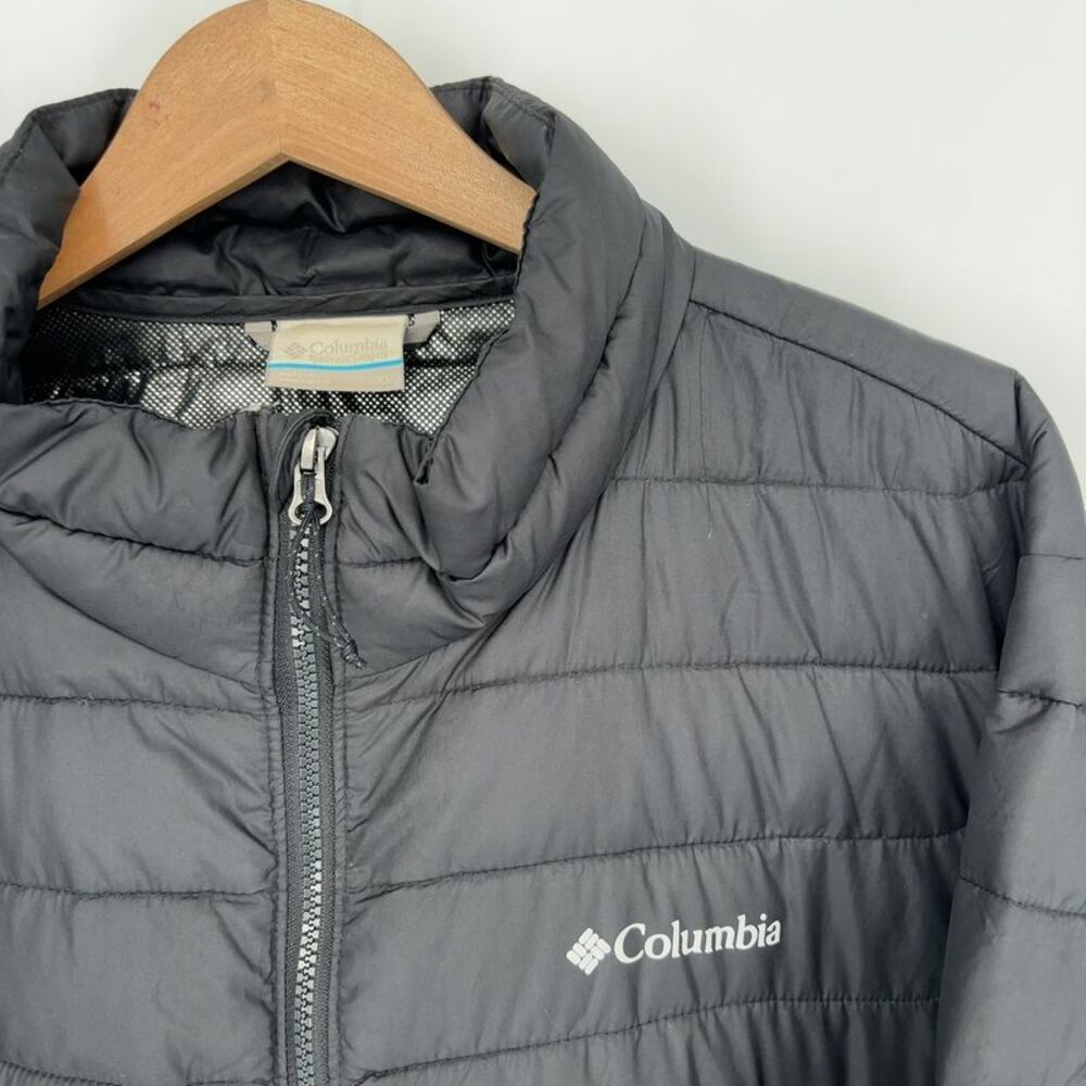 Columbia Black Insulated Winter Full Zip Coat - Picture 2 of 6